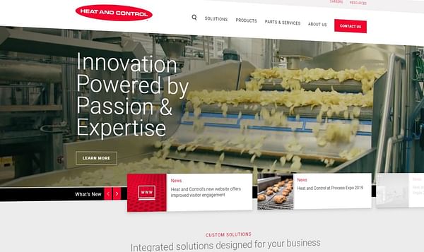 Heat and Control&#039;s New Website Offers Improved Visitor Engagement