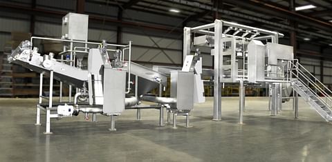 Heat and Control ships new equipment for 5,000 lb/hr of potato chips.