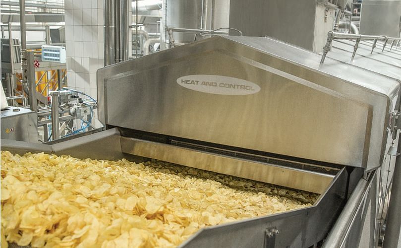 Heat and Control fryer for potato chips