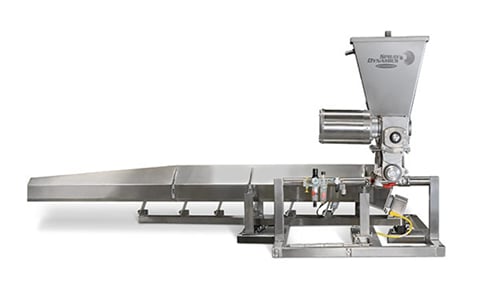 Heat and Control - Spray Dynamics Scarf Plate Vibratory Dry Ingredient Distributor Heat and Control - Spray Dynamics Scarf Plate Vibratory Dry Ingredient Distributor