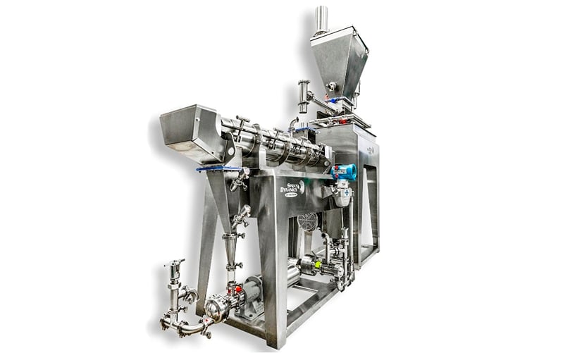 The Slurry On Demand continuous mixer allows for coating application with minimal downtime for ingredient mixing or flavour changeover. The Slurry On Demand continuous mixer allows for coating application with minimal downtime for ingredient mixing or flavour changeover.
