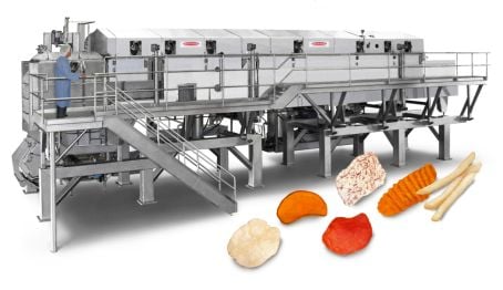 Heat and Control's Unitized Vacuum Fryer Heat and Control's Unitized Vacuum Fryer