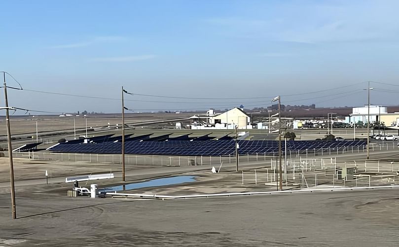 Simplot's Helm Plant with solar array