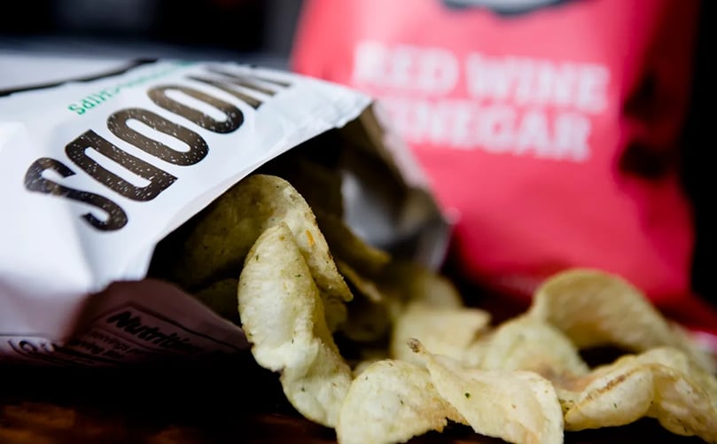 Hen of the Woods potato Chips Hen of the Woods potato Chips