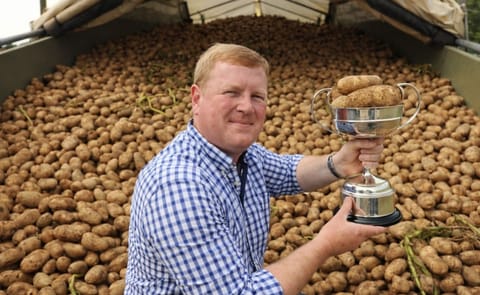 Henry Alston of Billockby Farms declared champion potato grower McCain Foods (GB) Henry Alston of Billockby Farms declared champion potato grower McCain Foods (GB)