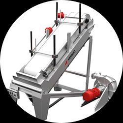 Inclining Brushing Belt