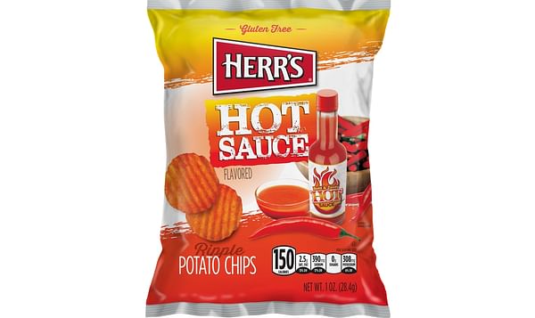  Herrs Hot Sauce Ripple Kettle Chips