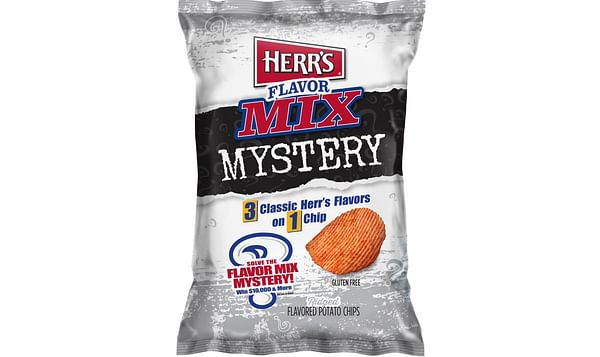 Herr's Launches 'Flavor Mix Mystery' Chip Asking Fans To Guess The Mystery Combination