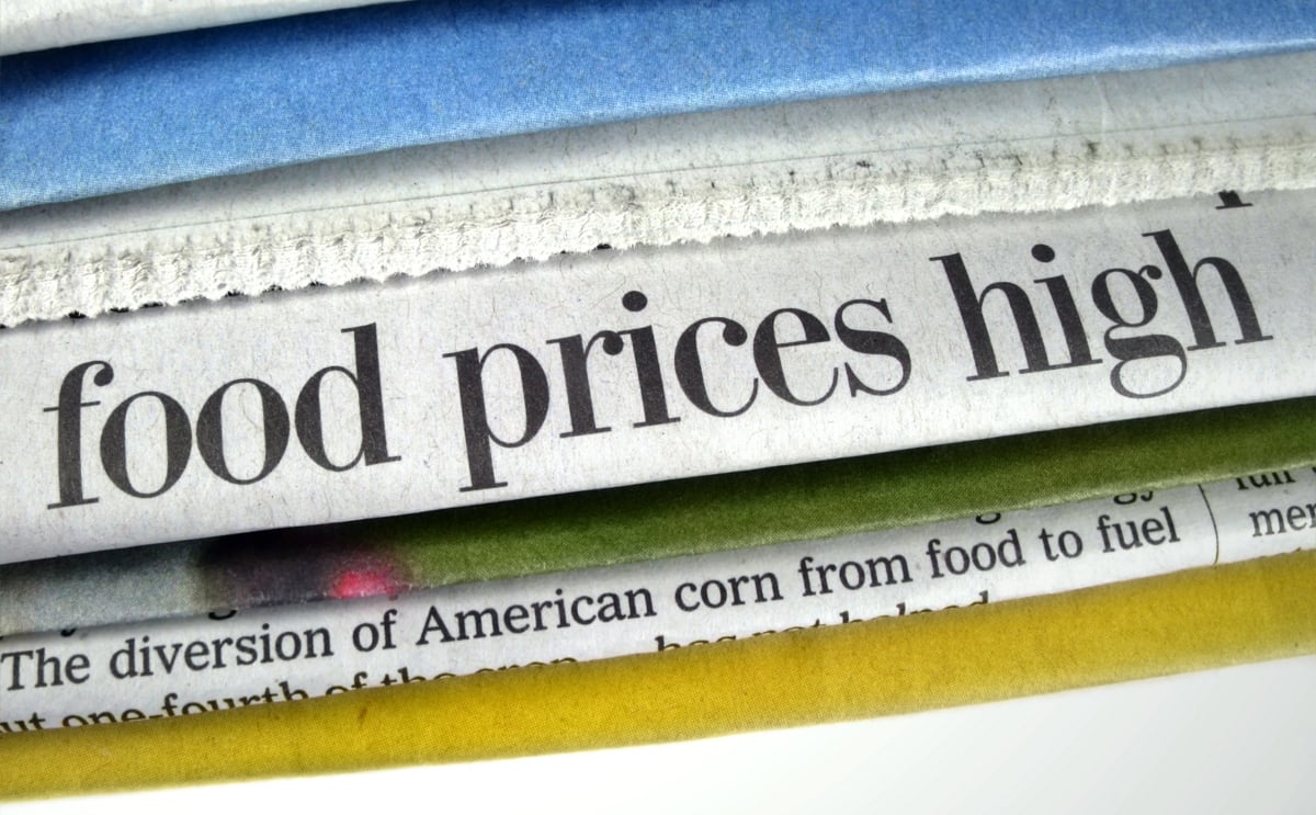 High Food Prices High Food Prices