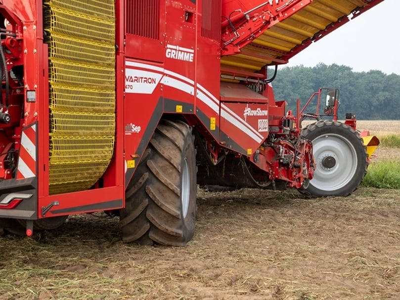 High ground compaction protection and manoeuvrability High ground compaction protection and manoeuvrability