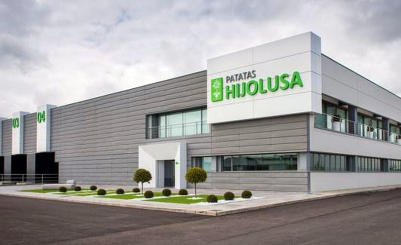 Imagen de la sede de la firma leonesa Patatas Hijolusa. Imagen de la sede de la firma leonesa Patatas Hijolusa.