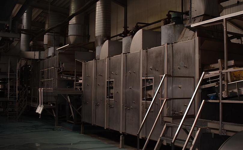 Industrial Dryer at Himalaya's French Fry Facility