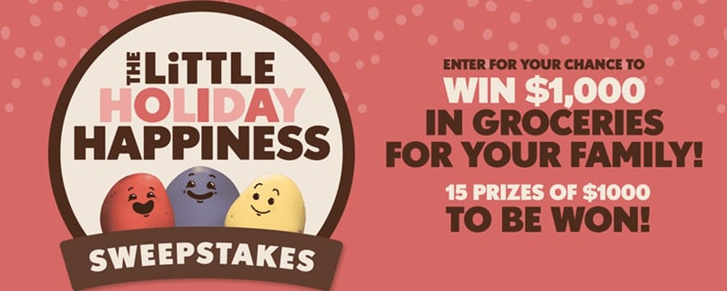 The Little Holiday Happiness Sweepstakes The Little Holiday Happiness Sweepstakes