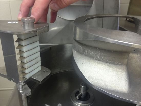 The Hopkins french fry cutter can chop 25 kg of fresh potatoes into fries in less than one minute (Courtesy: CBC)