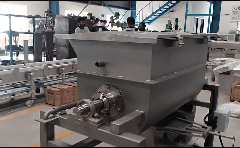 Horizontal Ribbon Blender from Kanchan Metals Horizontal Ribbon Blender from Kanchan Metals