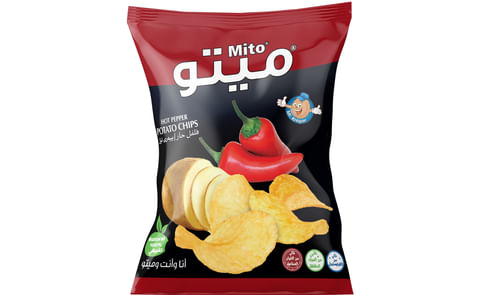 Mito Hot Chili Potato Chips Mito Hot Chili Potato Chips