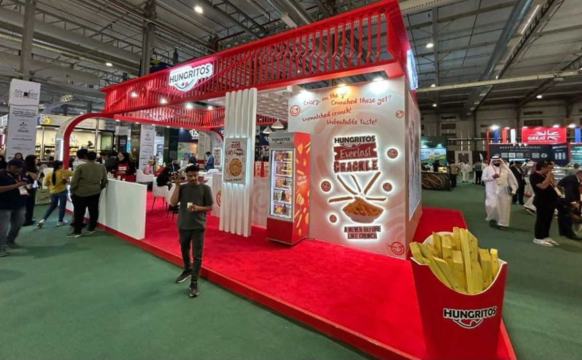 Hungritos shines at the Saudi Food Show 2025 with its vibrant showcase of crispy, potato-based frozen snacks from India. Hungritos shines at the Saudi Food Show 2025 with its vibrant showcase of crispy, potato-based frozen snacks from India.