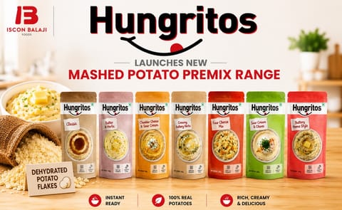 Hungritos Unveiled Its New Mashed Potato Premix Range at Snackex 2026 Hungritos Unveiled Its New Mashed Potato Premix Range at Snackex 2026
