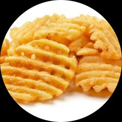 Criss-Cross Waffle Fries