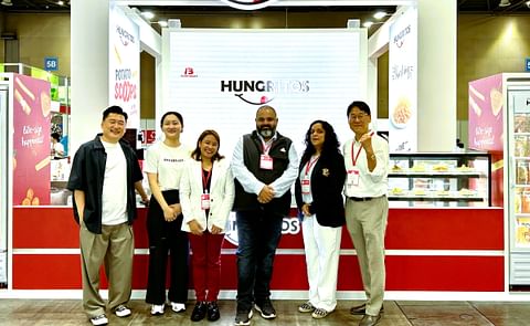 Hungritos team at their booth during SFH Food and Hotel Seoul 2024, showcasing their premium frozen food range. The event was a significant success for the brand, opening new business opportunities in South Korea. Hungritos team at their booth during SFH Food and Hotel Seoul 2024, showcasing their premium frozen food range. The event was a significant success for the brand, opening new business opportunities in South Korea.