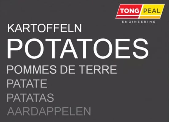 Application of the Easyclean Hydrosep combination for potatoes.
Application of the Easyclean Hydrosep combination for potatoes.
