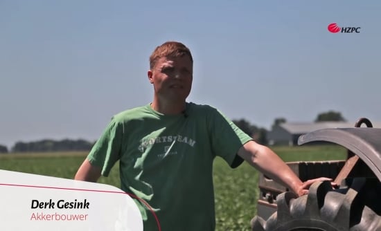 Derk Gesink, an HZPC grower from Mensingeweer, launched a precision agriculture project along with five other growers. In this video, he explains the benefits of precision agriculture and why future growers need to adopt the method to stay in business.
Derk Gesink, an HZPC grower from Mensingeweer, launched a precision agriculture project along with five other growers. In this video, he explains the benefits of precision agriculture and why future growers need to adopt the method to stay in business.