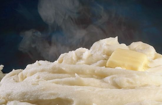 When time and convenience are critical to success, dehydrated potatoes produce silky mashed potatoes. (Courtesy of the Idaho Potato Commission) When time and convenience are critical to success, dehydrated potatoes produce silky mashed potatoes. (Courtesy of the Idaho Potato Commission)