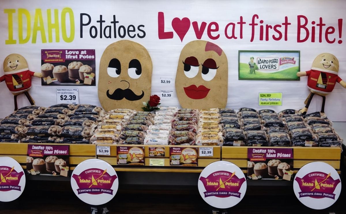 Idaho Potatoes love at first bite Idaho Potatoes love at first bite