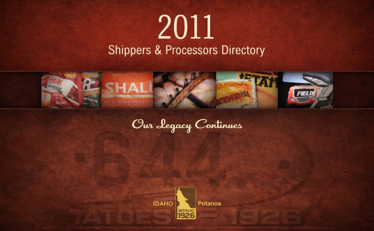 Idaho Shippers and Processors directory Idaho Shippers and Processors directory