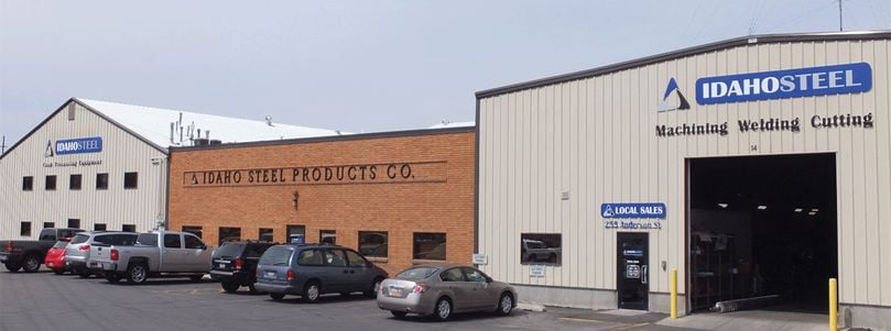 Current front of the building of Idaho Steel Current front of the building of Idaho Steel