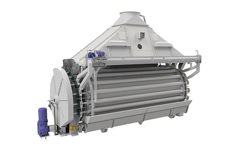 The Idaho Steel Drum Dryer is specifically developed for the production of potato flakes