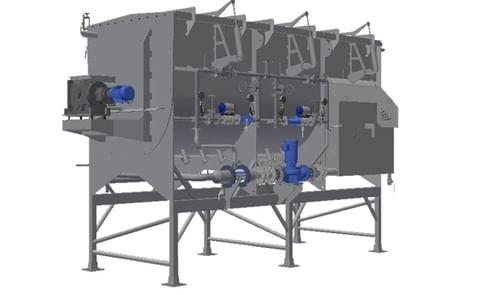 Idaho Steel U-Trough Blancher Idaho Steel U-Trough Blancher