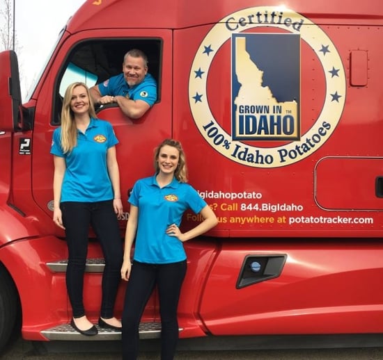 The Tater Team: Jessica and Kaylee (together a.k.a. #thetatertwins) and Larry (a.k.a.#andlarry) The Tater Team: Jessica and Kaylee (together a.k.a. #thetatertwins) and Larry (a.k.a.#andlarry)