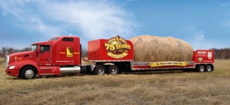 Idaho potato commission big potato truck Idaho potato commission big potato truck
