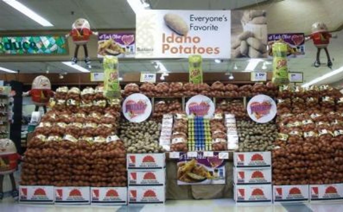 Idaho Potato Commission Potato Lover Display Winner Idaho Potato Commission Potato Lover Display Winner