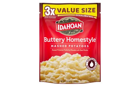 Idahoan® Buttery Homestyle® Value Size 12 oz Mashed Potatoes Idahoan® Buttery Homestyle® Value Size 12 oz Mashed Potatoes