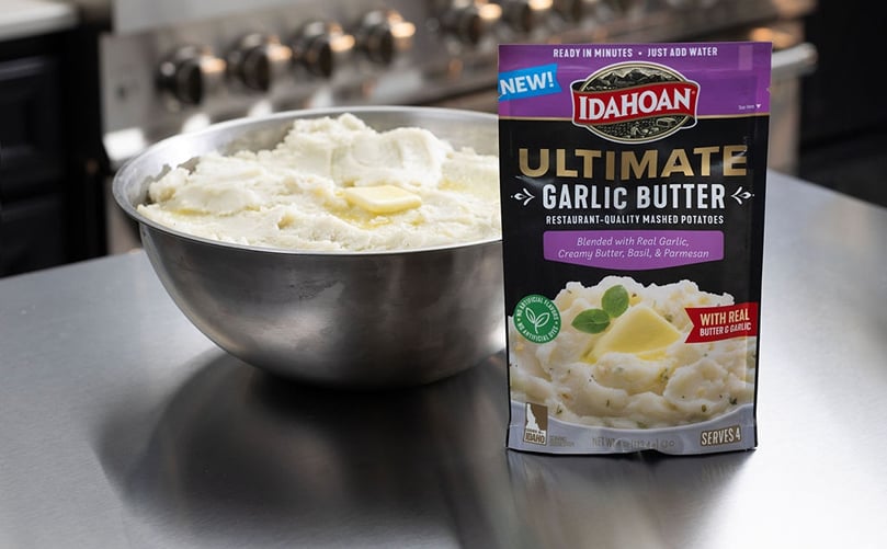 Idahoan Ultimate Garlic Butter Mashed Potatoes Idahoan Ultimate Garlic Butter Mashed Potatoes