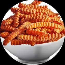 Crinkle Cut Sweet Potato Fries