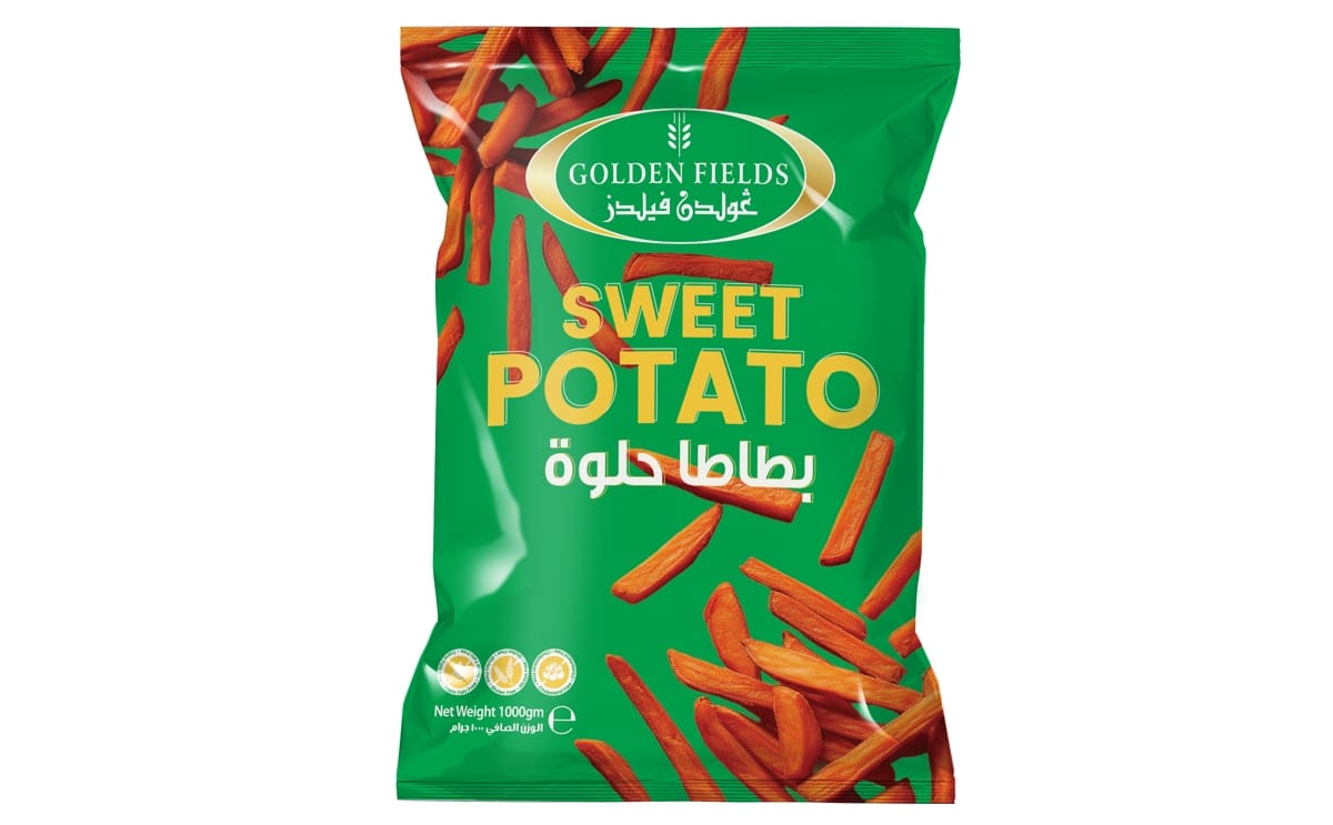 International Food and Consumable Goods (IFCG), Golden Fields - Sweet Potato Straight Cut Fries (10×10 mm)