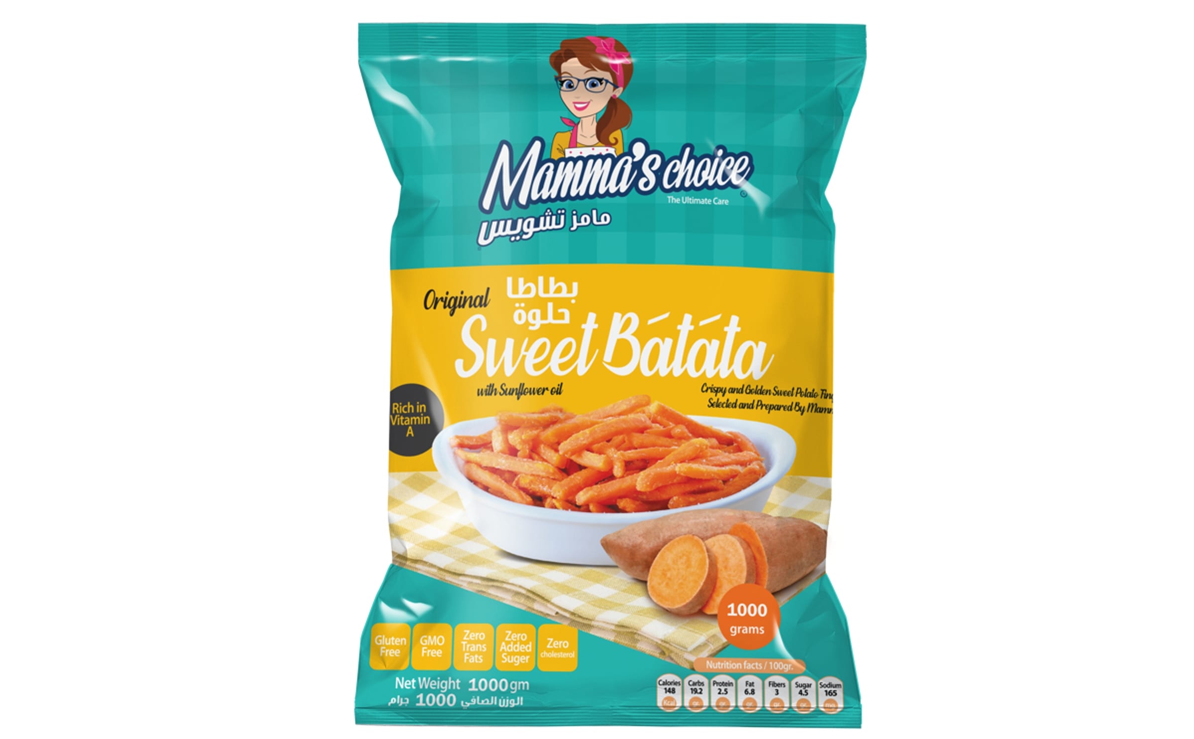 International Food and Consumable Goods (IFCG), Mamma’s Choice - 10 x 10 Sweet Potato Fries
