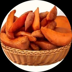 Sweet Potato Wedges (Skin on)