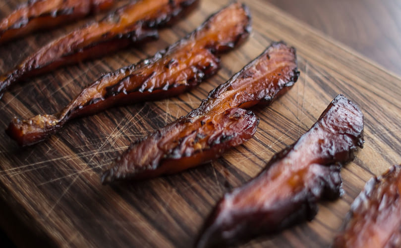 Dehydrated Fish Jerky Strips Ready for Consumption