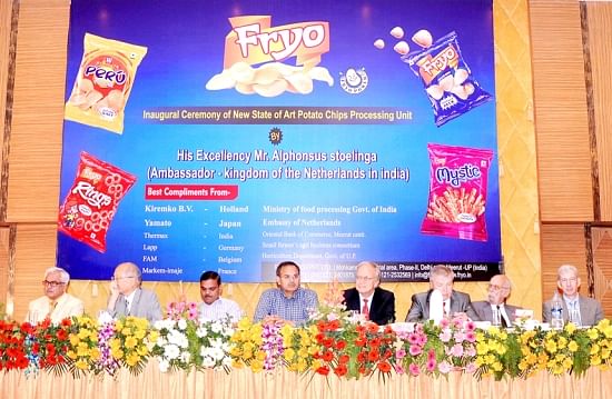 Inaugural ceremony at Fryo Foods