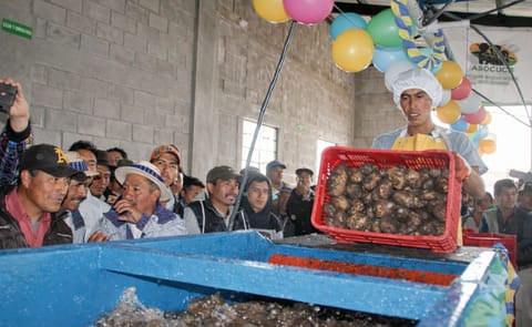 Guatemala: Con ayuda de USAID se construyó una planta para procesar papa Guatemala: Con ayuda de USAID se construyó una planta para procesar papa