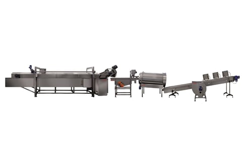 Incalfer - Continuous Churritos Production Line (Built with Wheat, Corn, or Blended Flour Extrusion) Incalfer - Continuous Churritos Production Line (Built with Wheat, Corn, or Blended Flour Extrusion)