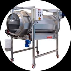 Flavoring with liquid and powder application