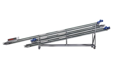 Incalfer - Moisture Balancer Conveyor System for Nacho Production Incalfer - Moisture Balancer Conveyor System for Nacho Production