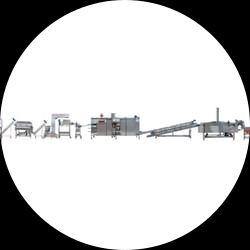 Continuous Nacho Production Line