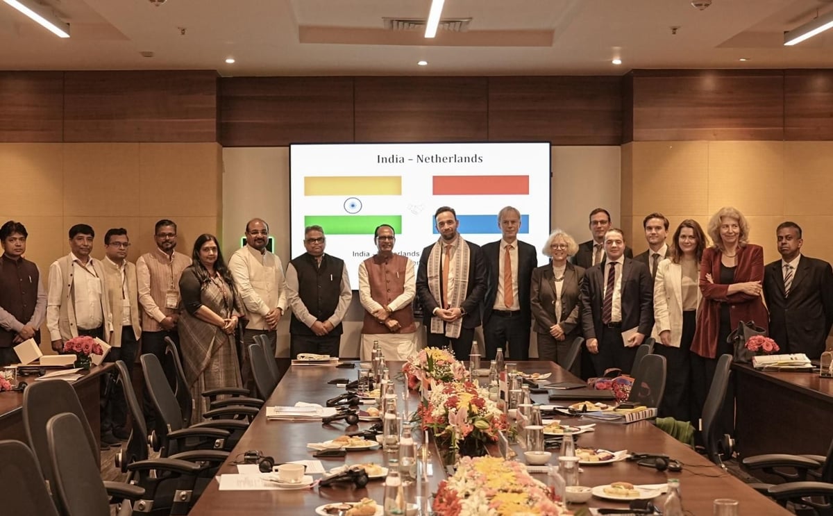 India–Netherlands Seed Partnership representatives during discussions on strengthening cooperation in the seed sector.