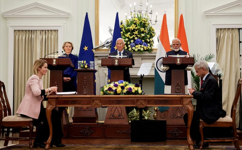 India and EU announce landmark trade deal | BBC News